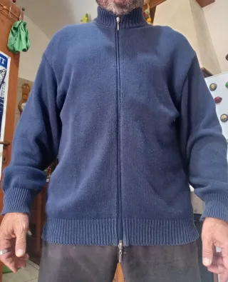 Giacca uomo blu taglia 52