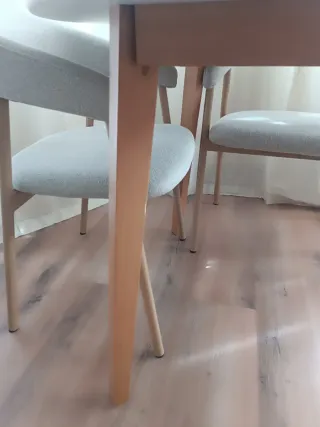 Mesa Nórdica Blanca