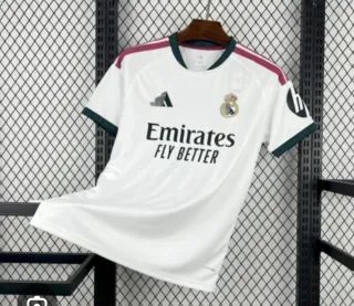 Camiseta Adidas Real Madrid Verde y Blanca