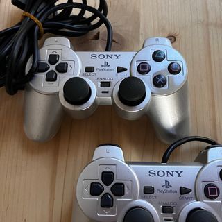 Controller PS2 Dualshock 2 Originale Argento