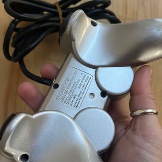 Controller PS2 Dualshock 2 Originale Argento