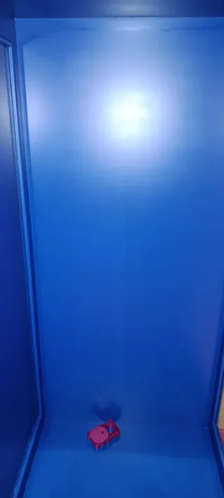 Mueble expositor de cristal