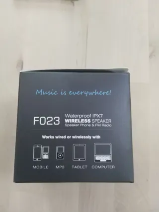 Altavoz Duotex F023 IPX7 Inalambrico
