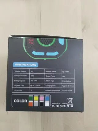 Altavoz Duotex F023 IPX7 Inalambrico
