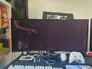 Monitor Alienware AW3425DW Curvo