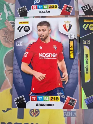 Lote Panini Adrenalyn XL Osasuna Cards