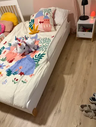 Cama + colchón infantil Montessori 90cm