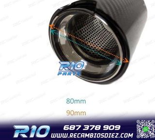 COLA ESCAPE BMW LOOK M CARBONO