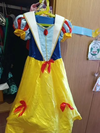 Disfraz Blancanieves Niña. Talla 6-7 años