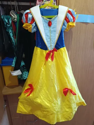Disfraz Blancanieves Niña. Talla 6-7 años