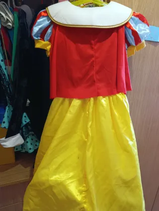 Disfraz Blancanieves Niña. Talla 6-7 años