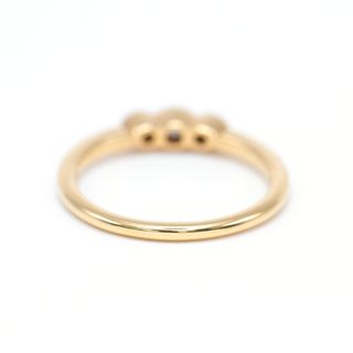 Anillo Oro 18K TRIO Diamantes