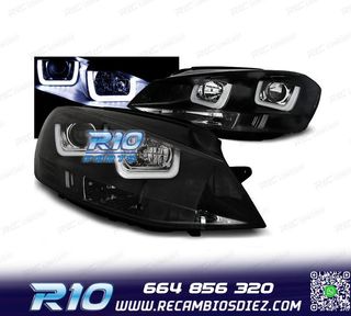 FAROS VOLKSWAGEN VW GOLF 7 12-17 GTI LUZ DIURNA LED FONDO NE