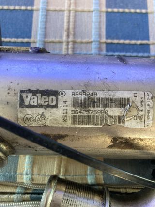 Enfriador EGR Valeo jumpy expert psa