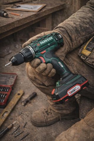 PARKSIDE Trapano avvitatore a batteria 2Ah con kit