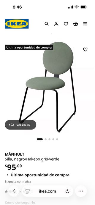 Silla MANHULT IKEA
