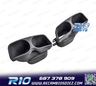 COLAS ESCAPE MERCEDES W205 C205 14-21 LOOK BRABUS NEGRO