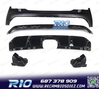 PARAGOLPES TRASERO MINI F56 F57 COUPE 14-20 LOOK NEW JCW