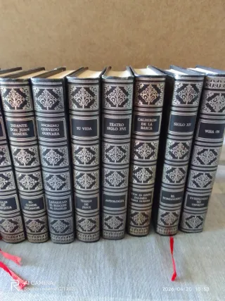 Libros de clásicos españoles,10€ todos