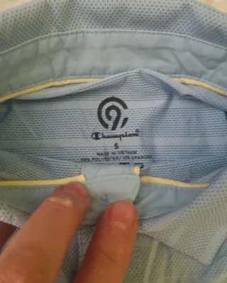 Polo Champion Talla S Rayas Azules