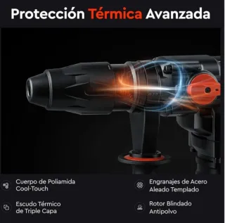 Martillo Perforador Dnipro-M 1400W SDS-Max