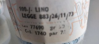 Gomitoli Lino Irlanda Madil Azzurro