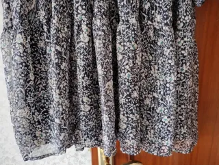 Vestido Manga Larga Negro Talla M