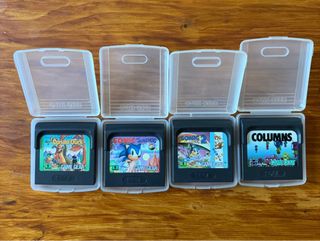 Lote 4 Juegos Sega Game Gear