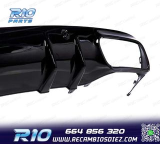DIFUSOR MERCEDES CLASE C W205 SEDAN 14-20 AMG PDC + COLAS ES