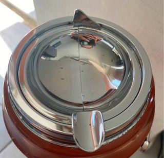 Posacenere Space Age Arancione CAVIN '70