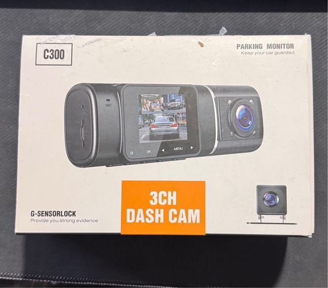 Volam Dash Cam 3 Canales FHD