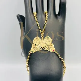 Pulsera Manita Mariposa 18K
