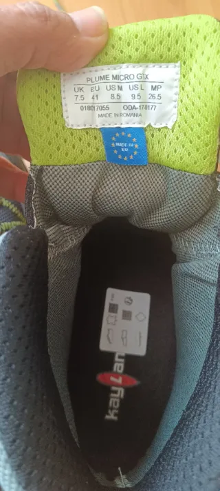 Botas Montaña Mujer Kayland Gris/Verde
