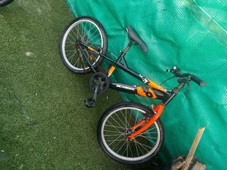 Bicicleta infantil DENBIKE 20 rosa y blanca
