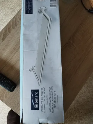 Estante Acero Cristal