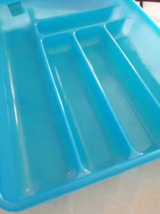Portaposate Blu in Plastica