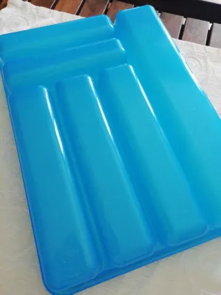 Portaposate Blu in Plastica