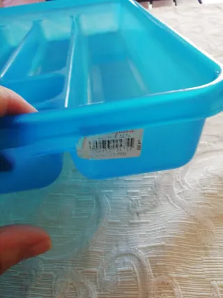 Portaposate Blu in Plastica