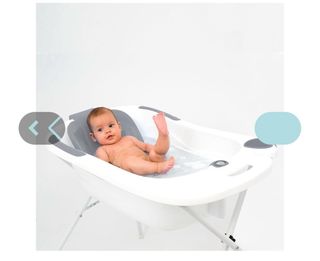 Bañera para bebé con soporte