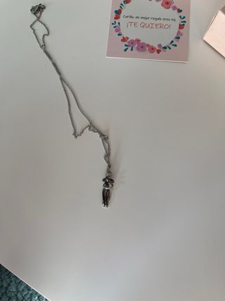 Caja regalo flores y collar