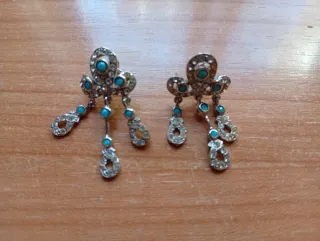 Pendientes Plata Turquesa