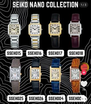 Reloj de Cuarzo Seiko Nano Universe Unisex