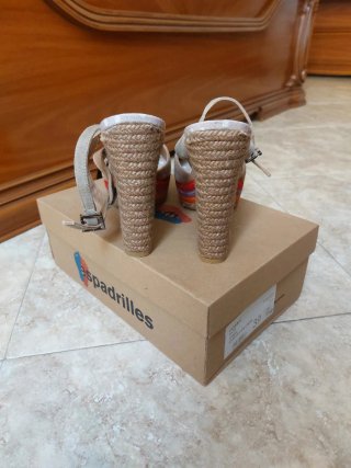 Espadrillas scamosciato cammello