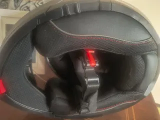 Casco Moto LS2 Talla XL Gris