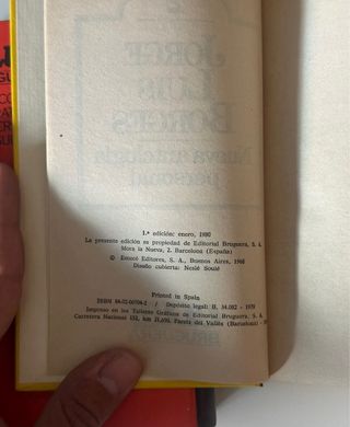 Pack de libros 1a edición españoles 1979-1980