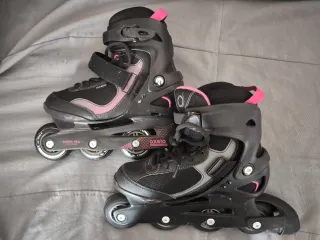Patinete Oxelo Talla 38 Negro/Rosa