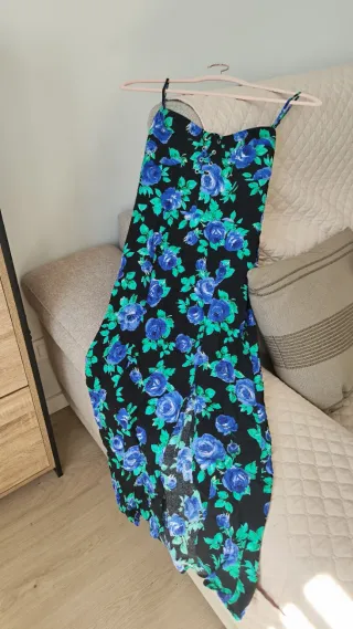 Vestido estampado floral talla M