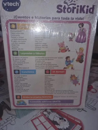 Cuenta cuentos para niños Storikid. Marca Vtech