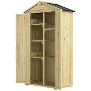 Caseta Madera Jardín 93x53x168cm
