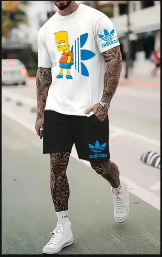 Tuta estiva uomo Adidas dalla m alla xxxl